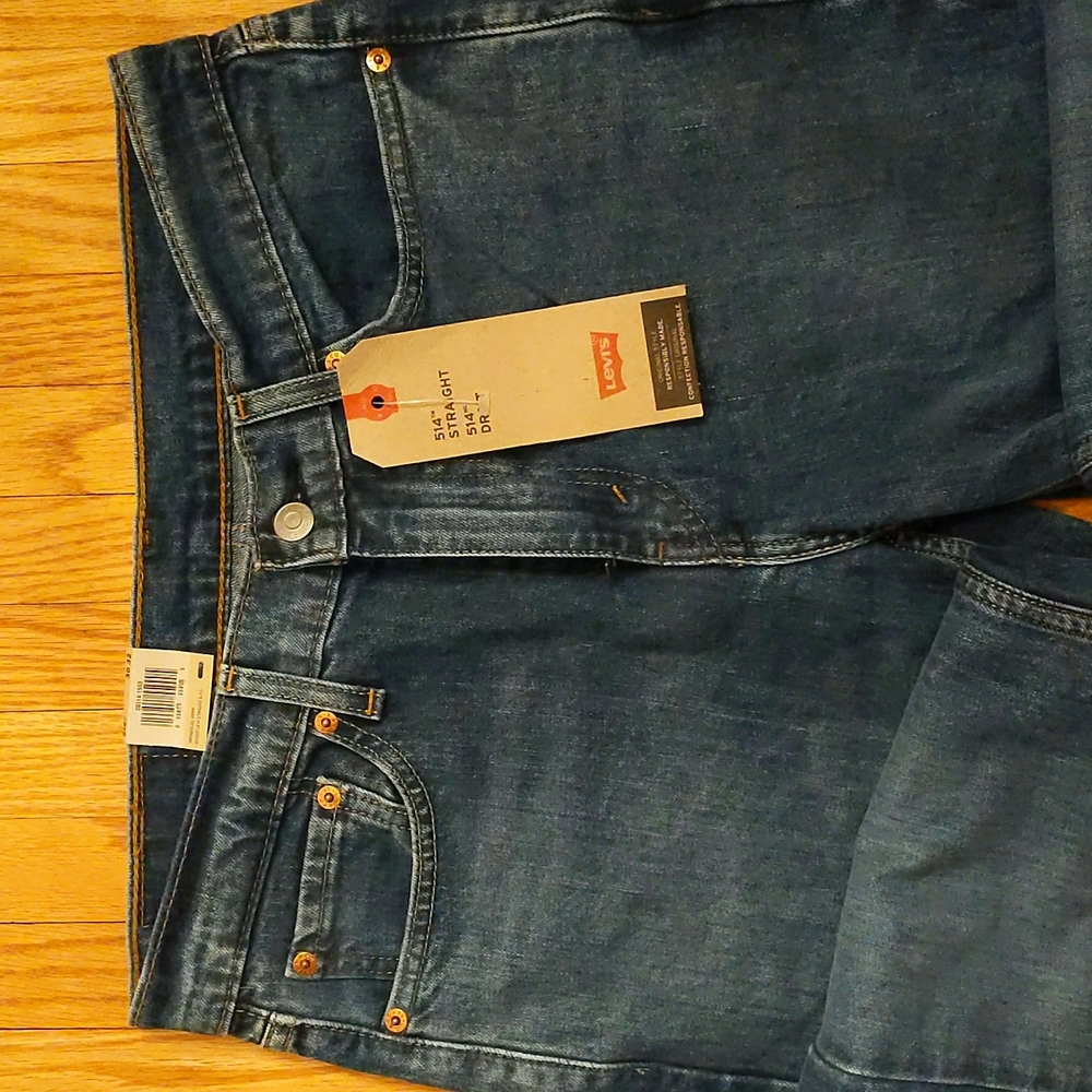 Levi's 514 straight stretch jeans